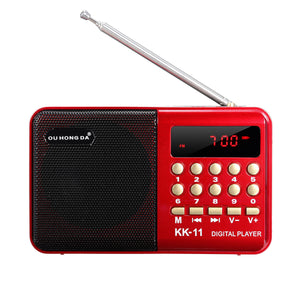 Portable Am Fm Radio And Mini Battery Operated LCD Digital FM Radio