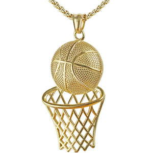 Basketball Hoop Necklace