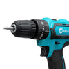 3 IN 1 Cordless Electric Screwdriver Hammer Hand Drill + 2 Batteries