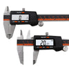 Electronic Digital Caliper Stainless Steel Body with Large LCD Screen